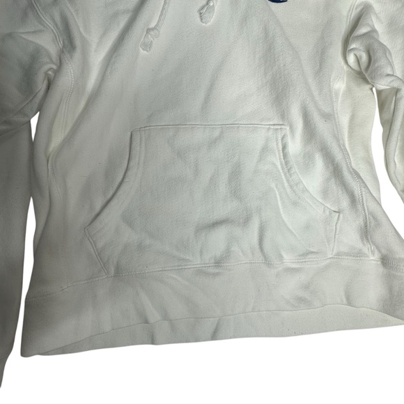 Women’s Champion White Reverse Weave Hoodie m - Picture 8 of 9